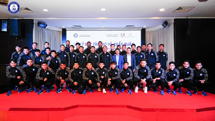 CLB Khánh Hòa được thưởng 50 triệu đồng cho mỗi bàn thắng ở V.League 2023
