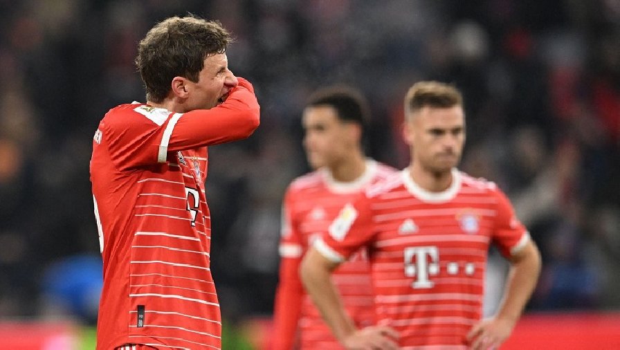 Kết quả bóng đá Bayern Munich vs Frankfurt: Lại rơi 2 điểm, Hùm xám lâm nguy