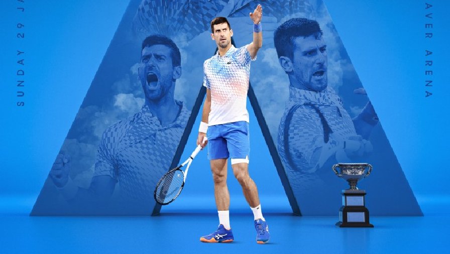 Kết quả chung kết Úc Mở rộng 2023: Djokovic đăng quang lần thứ mười