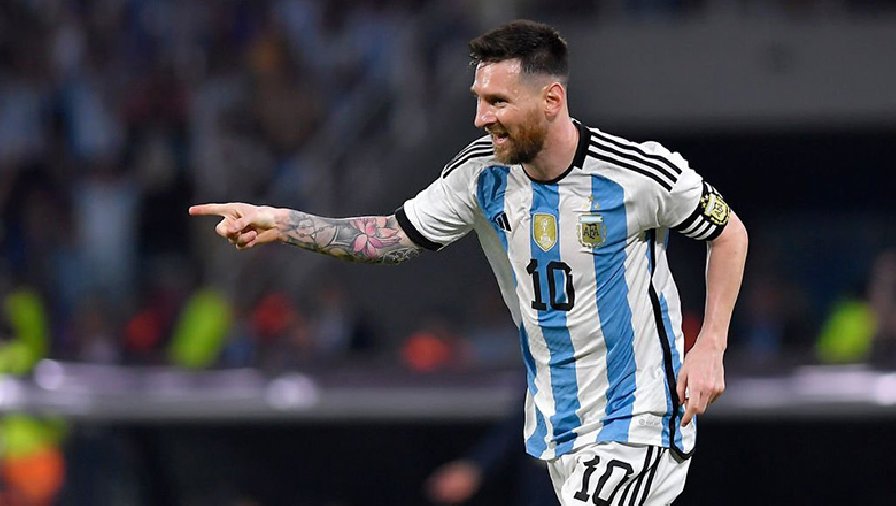Messi lập hattrick trong 17 phút, Argentina hủy diệt đối thủ cũ của Việt Nam