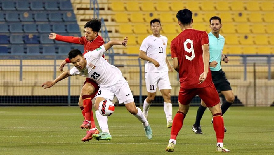 U23 Việt Nam thua Kyrgyzstan trên chấm 11m, đứng hạng 10 Doha Cup 2023