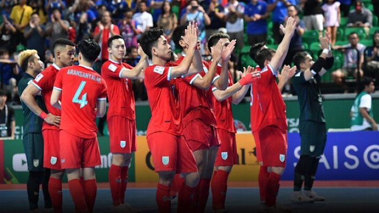 Giành vé dự World Cup 2024, ĐT Futsal Thái Lan nhận 90 tỷ đồng tiền thưởng