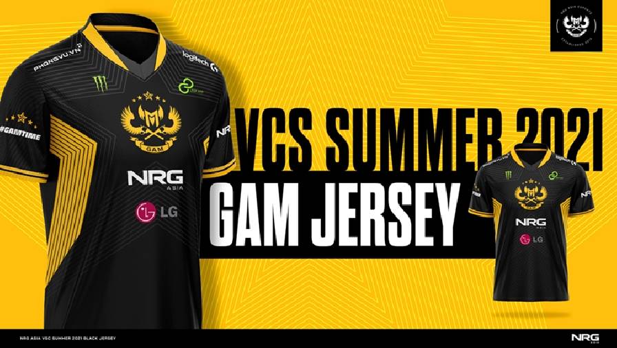 GAM Esports ra mắt áo đấu mới ở VCS mùa Hè 2021