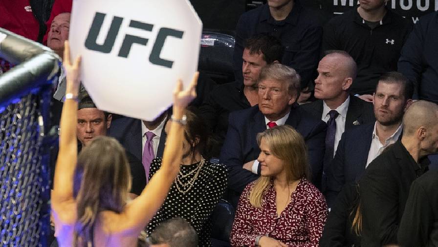 Ông Donald Trump làm 'bay màu' cả tỷ đồng tiền thuế mỗi lần xem UFC