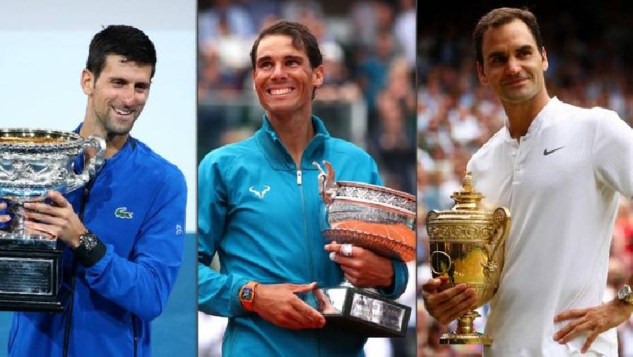 So kè thành tích của 3 ‘anh đại’ Nadal - Djokovic - Federer tại Roland Garros