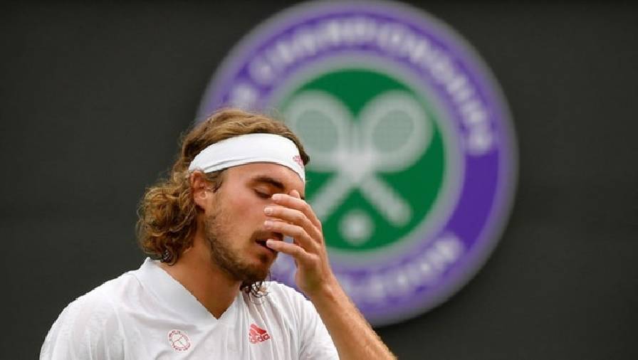 Wimbledon đón cú sốc đầu tiên: Tsitsipas thua trắng 3 set trận ra quân