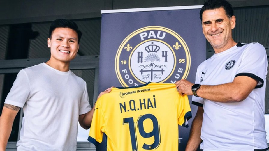 Pau FC công bố hoàn tất chiêu mộ Quang Hải