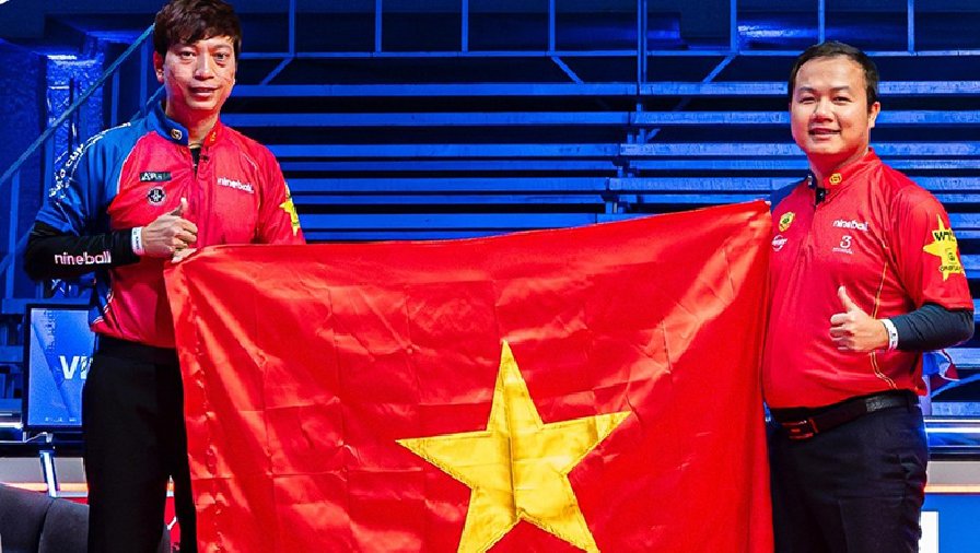 ĐT Việt Nam phục thù trước Kuwait, vào vòng 1/8 World Cup of Pool 2023