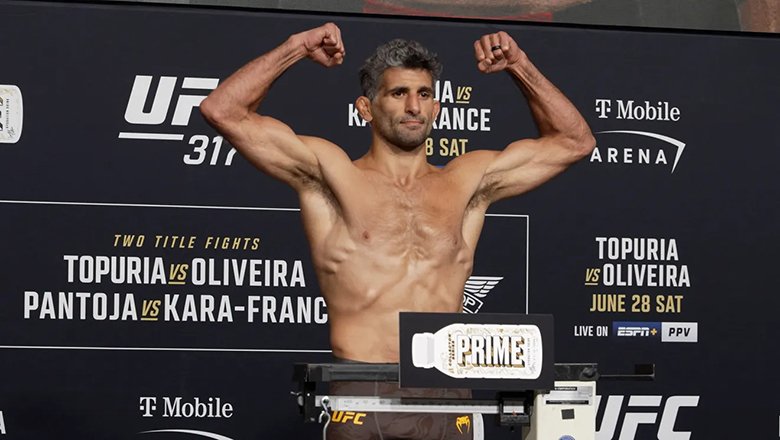 Beneil Dariush ngắt mạch thua tại UFC 317