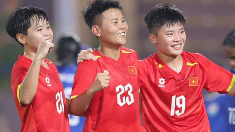 Nữ Việt Nam thắng Maldives 7-0 tại trận mở màn vòng loại Asian Cup nữ 2026