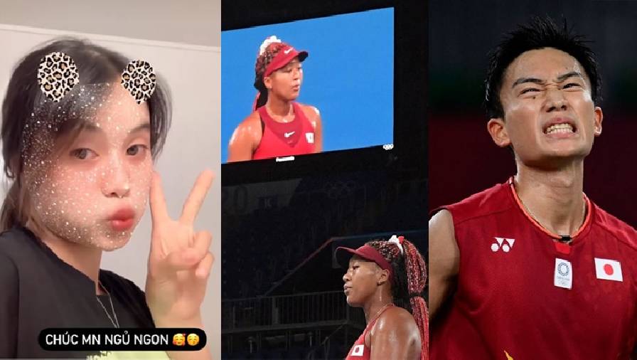 1001 kiểu chia tay Olympic: Naomi Osaka cúi đầu tủi hổ, Ánh Nguyệt nhí nhảnh đáng yêu