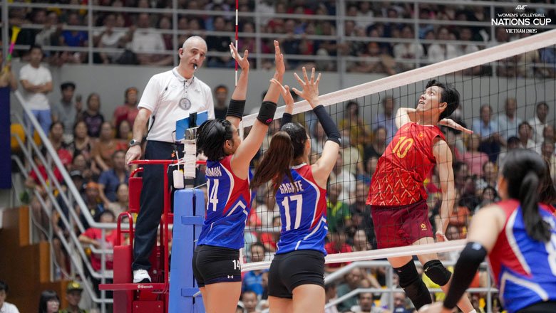 Kết quả bóng chuyền nữ SEA V.League 2025 mới nhất