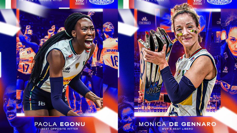 Libero bất ngờ vượt mặt 'quái vật bóng chuyền' để ẵm danh hiệu MVP Volleyball Nations League 2025