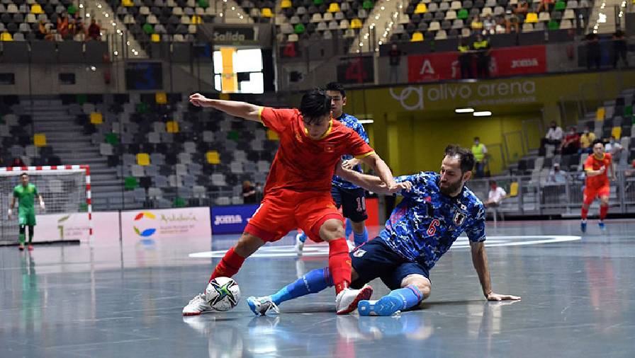 ĐT Futsal Việt Nam để thua sát nút Nhật Bản
