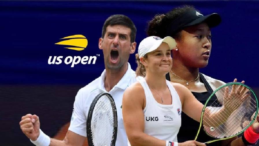 Link xem trực tiếp tennis US Open 2021 đơn Nam Nữ mới nhất hôm nay