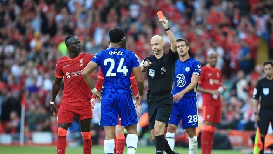 Reece James có xứng đáng nhận thẻ đỏ ở trận Liverpool vs Chelsea?