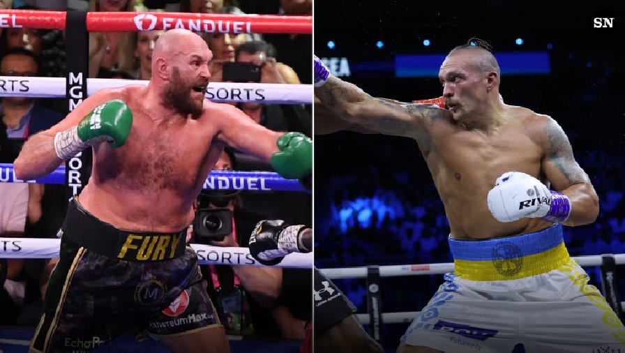 Fury nhận đấu Usyk, thống nhất 5 đai Boxing hạng nặng