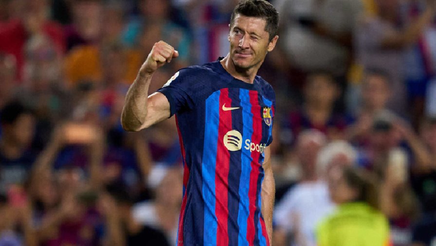 Kết quả Barcelona vs Valladolid: Lewandowski lập cú đúp, Barca thắng trận thứ 2 liên tiếp