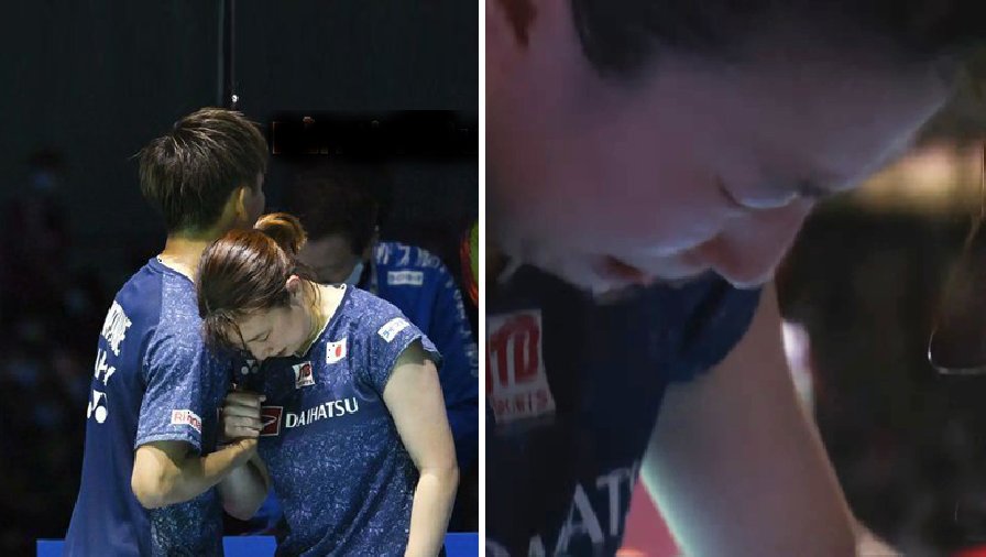 Thua cặp đôi Trung Quốc tại chung kết Giải vô địch thế giới, tay vợt Nhật Bản khóc như mưa