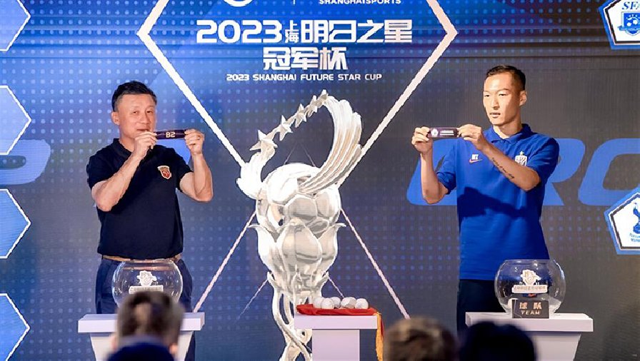 Lịch thi đấu Shanghai Future Star Cup 2023 hôm nay mới nhất