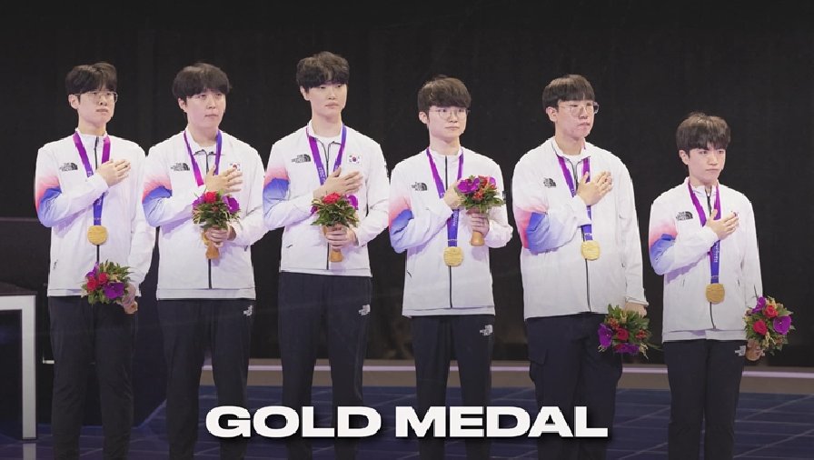 Tuyển LMHT Hàn Quốc giành Huy chương Vàng ASIAD 19, được miễn nghĩa vụ quân sự