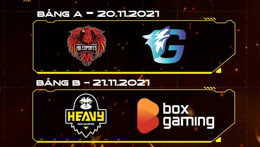 FFAC 2021: Box Gaming và HEAVY nằm cùng bảng ĐKVĐ thế giới EVOS Phoenix