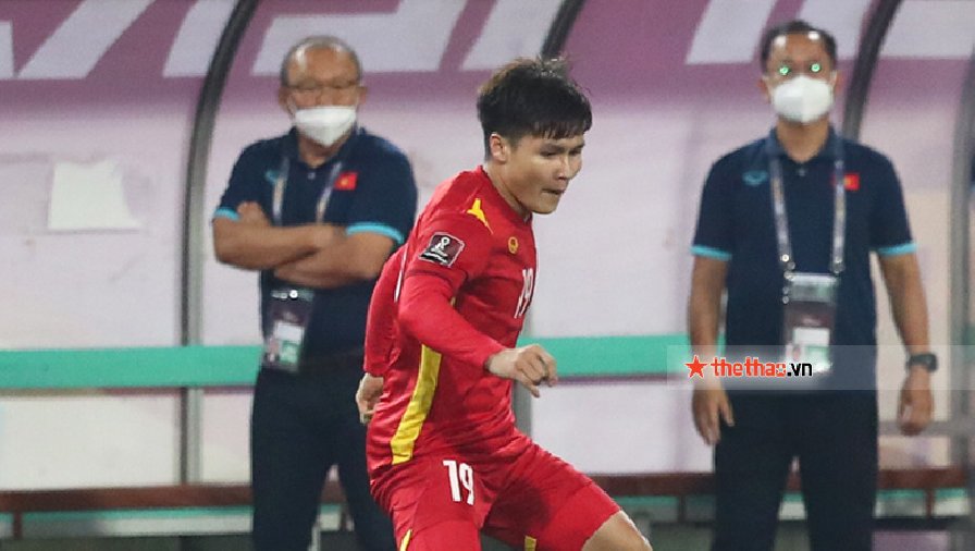 VFF xác nhận Quang Hải không dự AFF Cup 2022 cùng ĐT Việt Nam