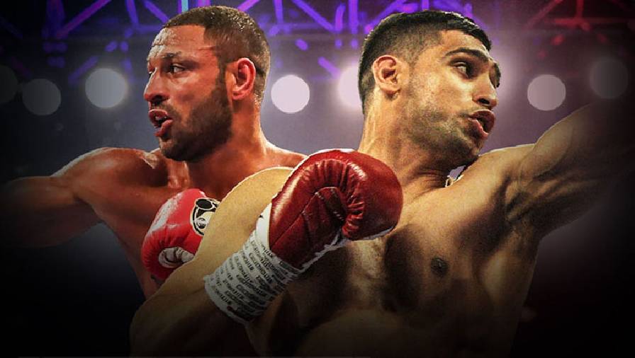 Trận boxing 'bom tấn' Amir Khan vs Kell Brook ấn định thời gian thượng đài