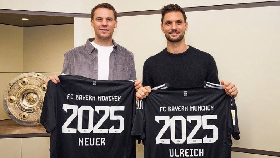 Bayern Munich giữ chân Neuer đến năm 39 tuổi, ‘đóng đinh’ khung gỗ tới 2025