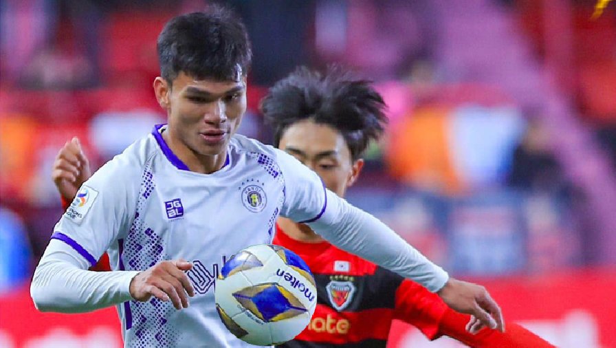Hà Nội FC thua Pohang, chính thức dừng chân tại Cúp C1 châu Á