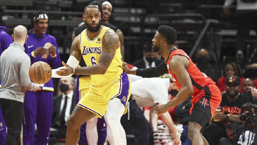 Kết quả bóng rổ NBA ngày 29/12: Rockets vs Lakers - Cắt đứt mạch toàn thua