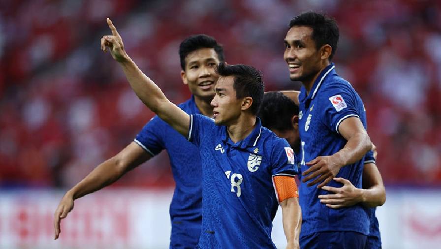 Thái Lan đặt 1 tay vào chức vô địch AFF Cup 2021 sau thắng lợi 4 sao trước Indonesia