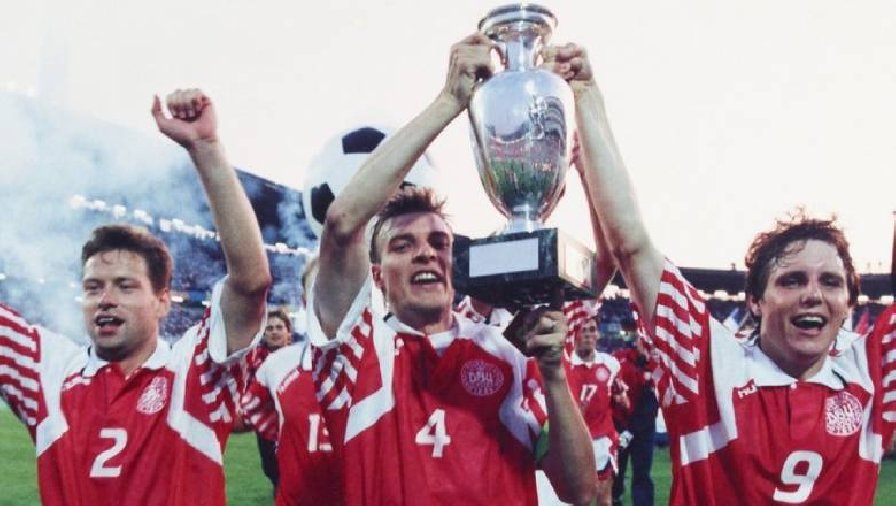 Đan Mạch vô địch EURO 1992: Tấm vé vớt bay thẳng đến ngôi vương