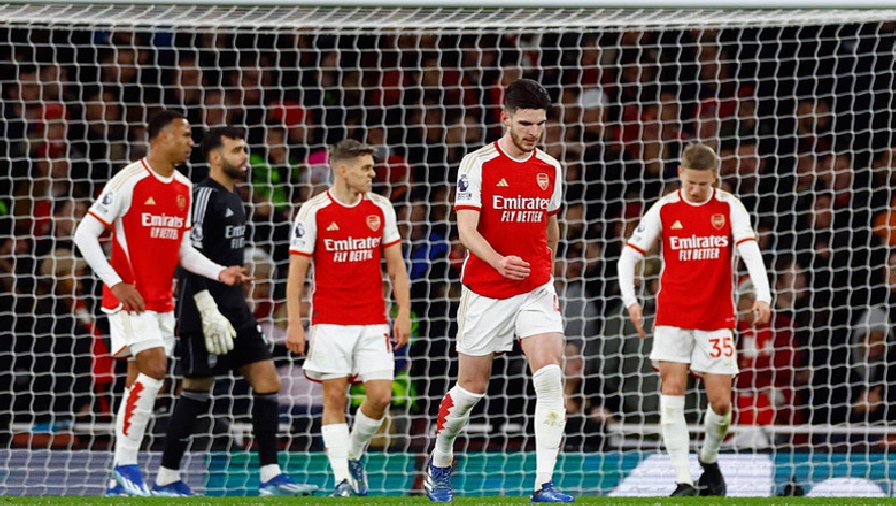 Kết quả bóng đá Arsenal vs West Ham: Địa chấn tại Emirates