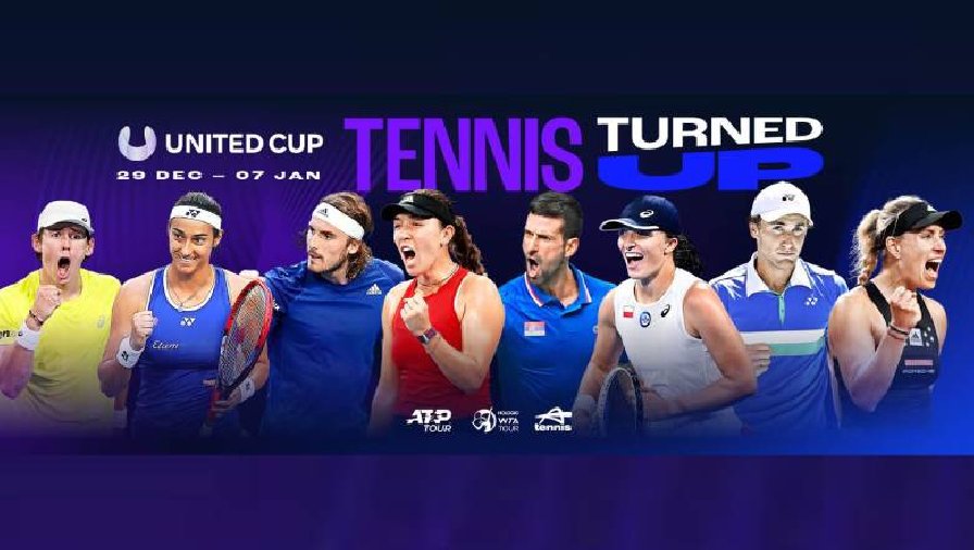 Tìm hiểu giải tennis United Cup 2024: Thể thức là gì, những tay vợt nào tham dự?