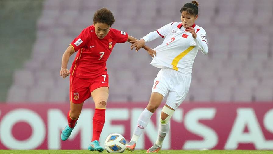 Xác định đối thủ của ĐT nữ Việt Nam ở vòng playoff tranh vé dự World Cup 2023