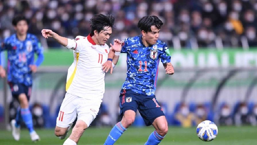 ĐT Việt Nam được bao nhiêu điểm xếp hạng FIFA sau trận hòa Nhật Bản?