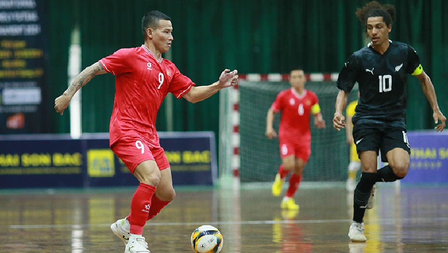 ĐT Futsal Việt Nam đánh rơi chiến thắng trước đội bóng hạng 8 thế giới