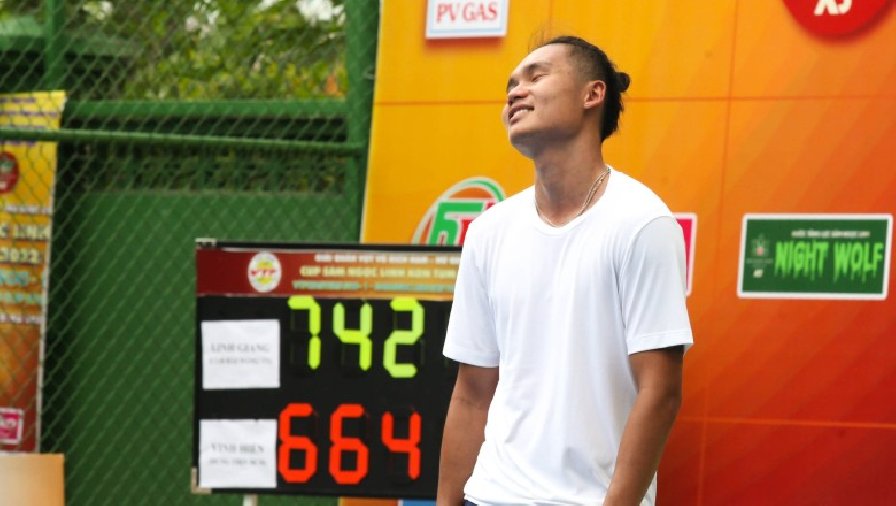 VTF Masters 500-1 năm 2022 ngày 4: Linh Giang bất ngờ thua tay vợt 18 tuổi