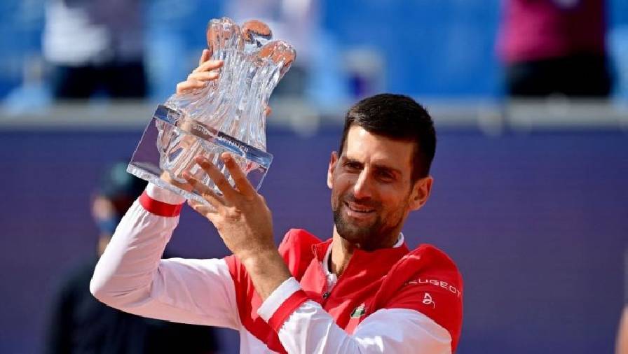 Djokovic vô địch Belgrade Open, chạy đà hoàn hảo cho Roland Garros