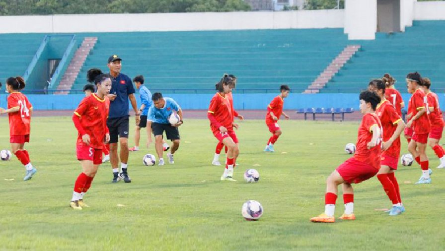 ĐT U20 nữ Việt Nam bắt đầu tập luyện chuẩn bị cho vòng loại U20 châu Á 2024