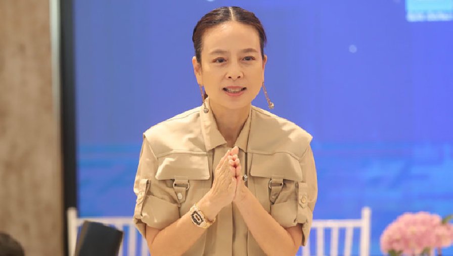 Madam Pang bỏ ngỏ khả năng tranh chức chủ tịch LĐBĐ Thái Lan