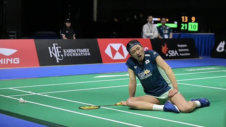 An Se Young nói gì sau khi bị loại ở giải cầu lông Singapore Mở rộng?