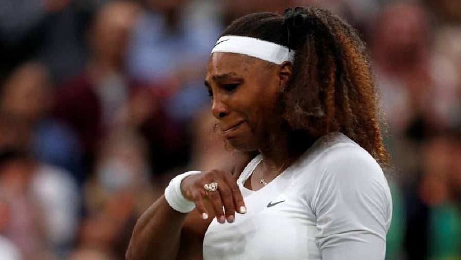 Dính chấn thương, Serena Williams chia tay Wimbledon trong nước mắt