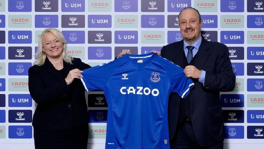 Everton chính thức bổ nhiệm HLV Rafa Benitez