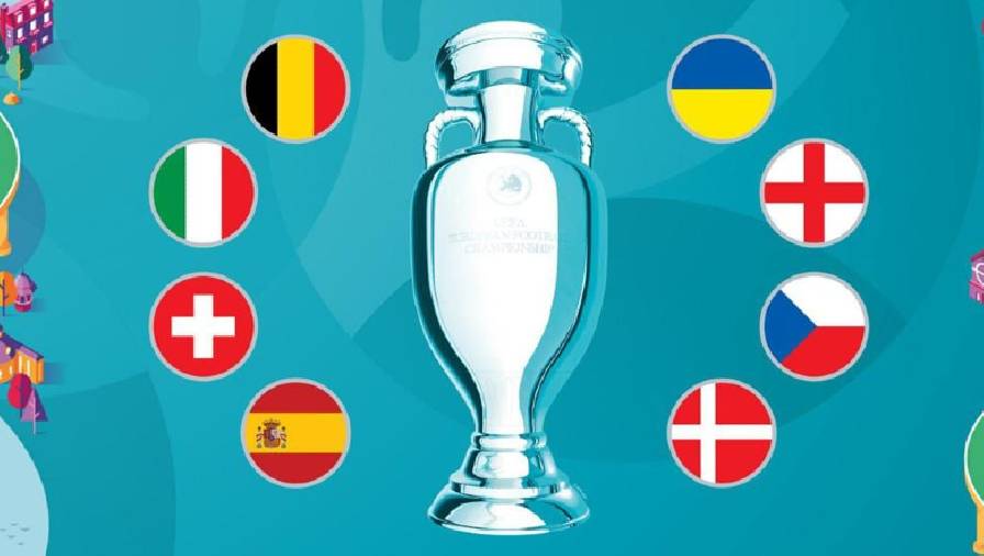 Lịch phát sóng trực tiếp tứ kết EURO 2021 mới nhất