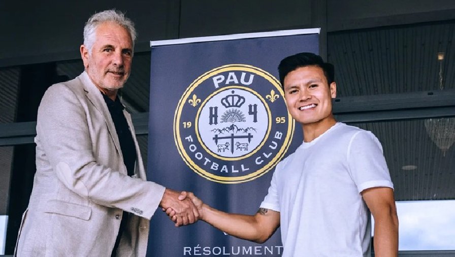 Quang Hải ra mắt Pau FC cùng 9 tân binh trong ngày hôm nay