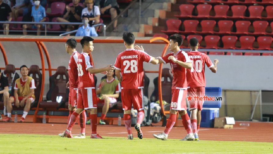 KẾT QUẢ Viettel 5-2 Hougang United: Geovane hoàn tất cú đúp