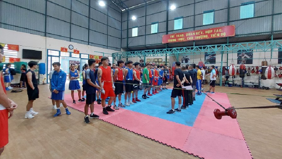 Tuyển Boxing TPHCM và Quân Đội đấu tập trước giải trẻ toàn quốc