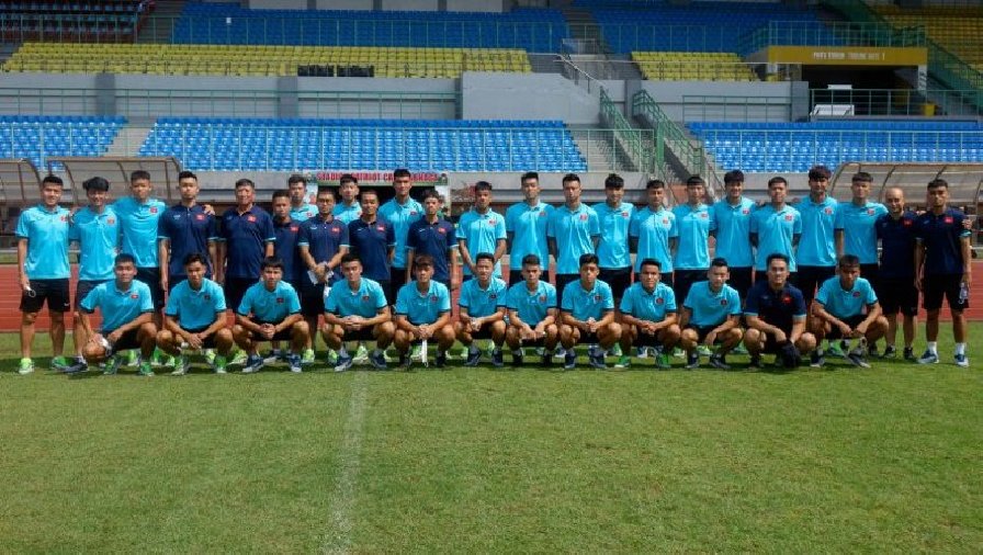 U19 Việt Nam tham quan SVĐ chính thức của VCK U19 Đông Nam Á 2022